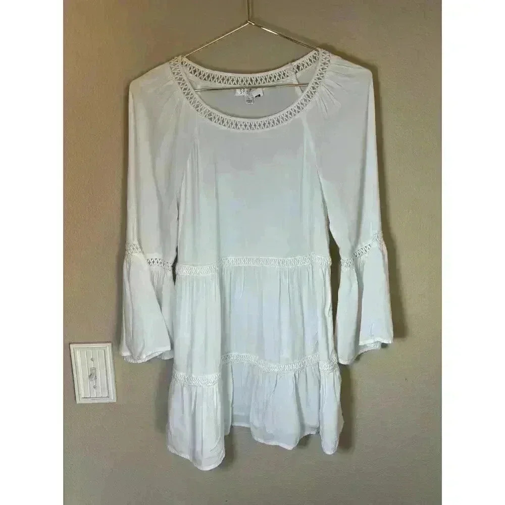 Spense boho top size small in excellent condition with bell sleeves